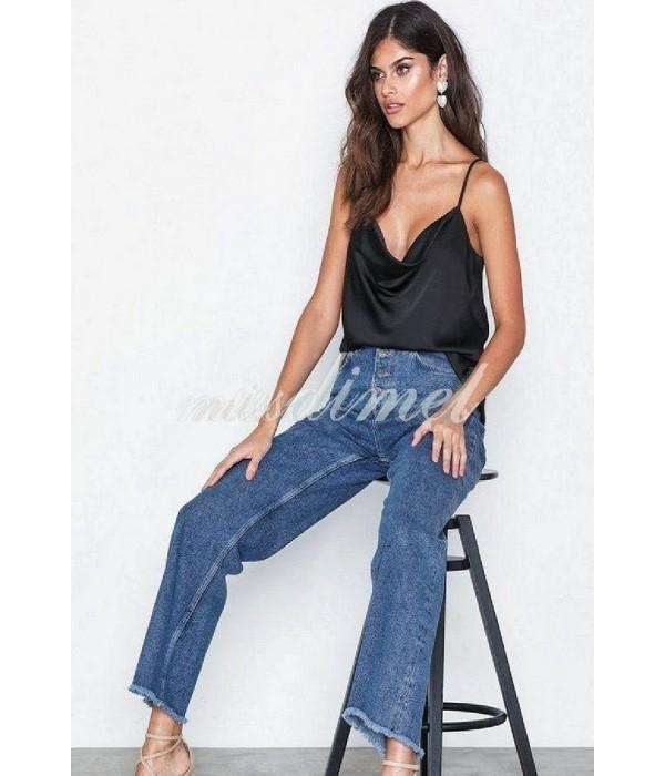 TOP ΣΑΤΕΝ ΝΤΡΑΠΕ ΜΑΥΡΟ