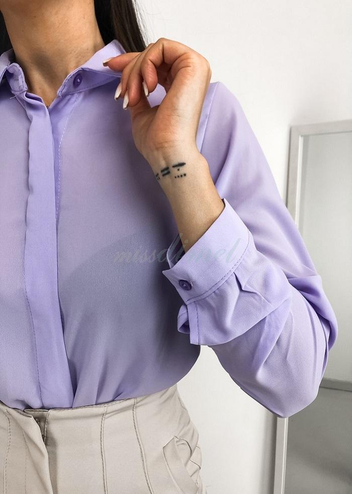 Amelia πουκάμισο λιλά