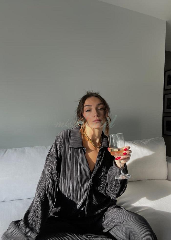 Zilda set πλισέ μαύρο - Image 5