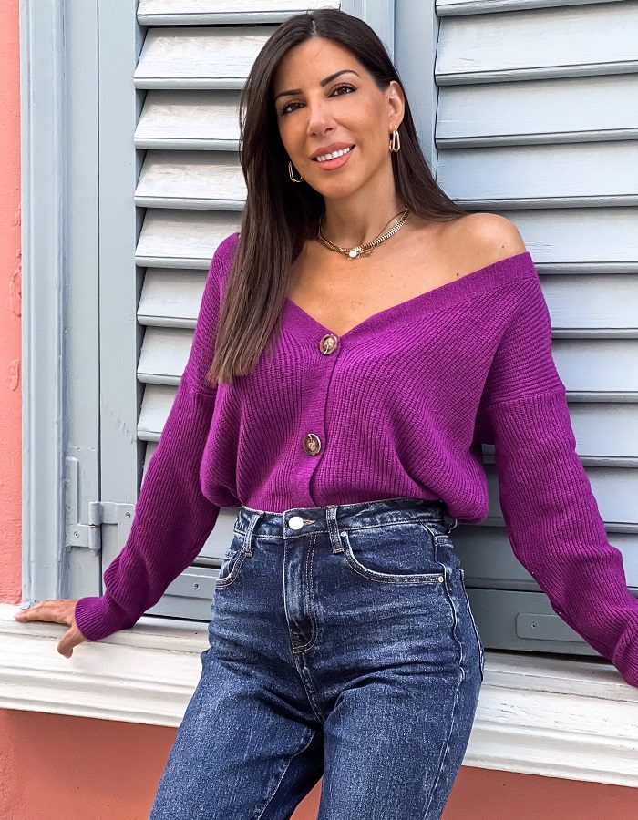 Karen πλεκτή ζακέτα