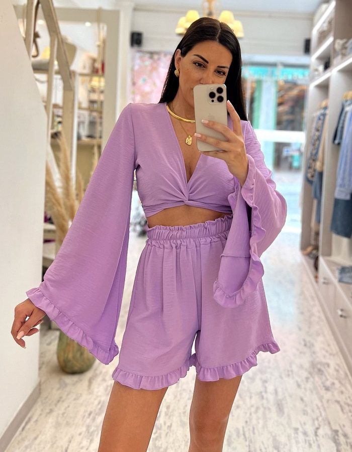 Dariak σετ τοπ - σορτς