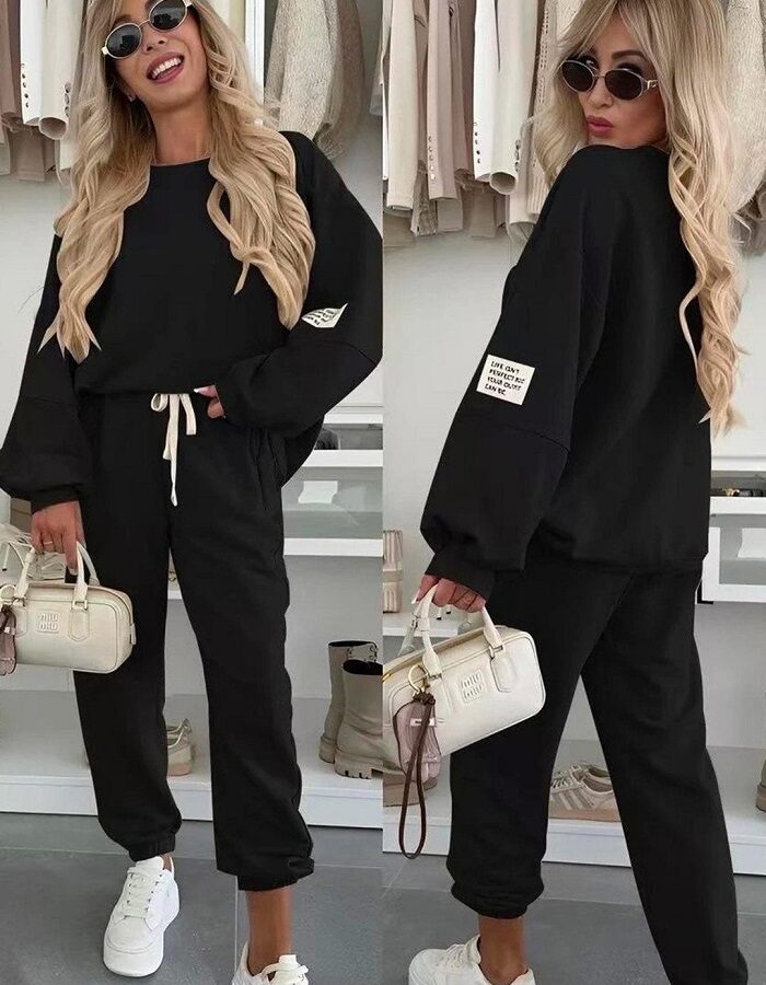 Damia σετ φόρμας μαύρο