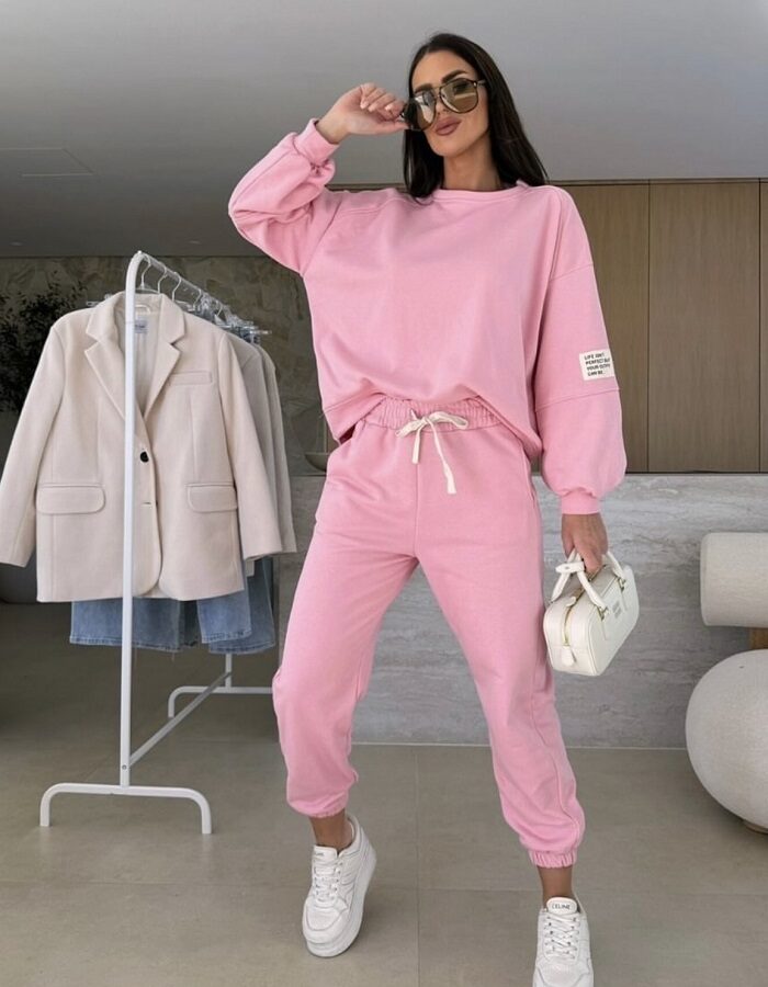 Damia σετ φόρμας ροζ