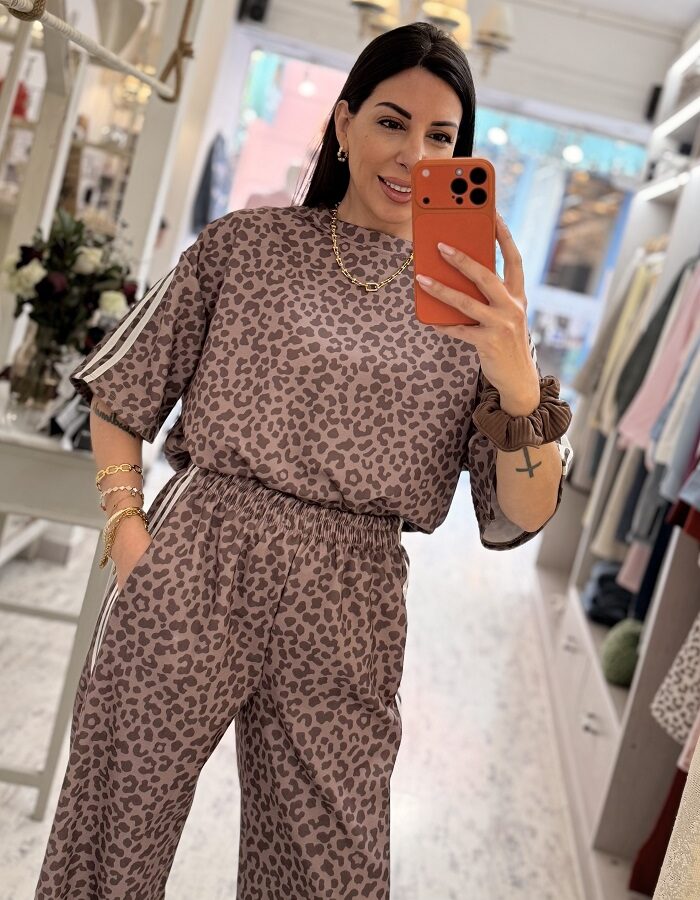 Luma σετ φόρμας λεοπάρ πούρο