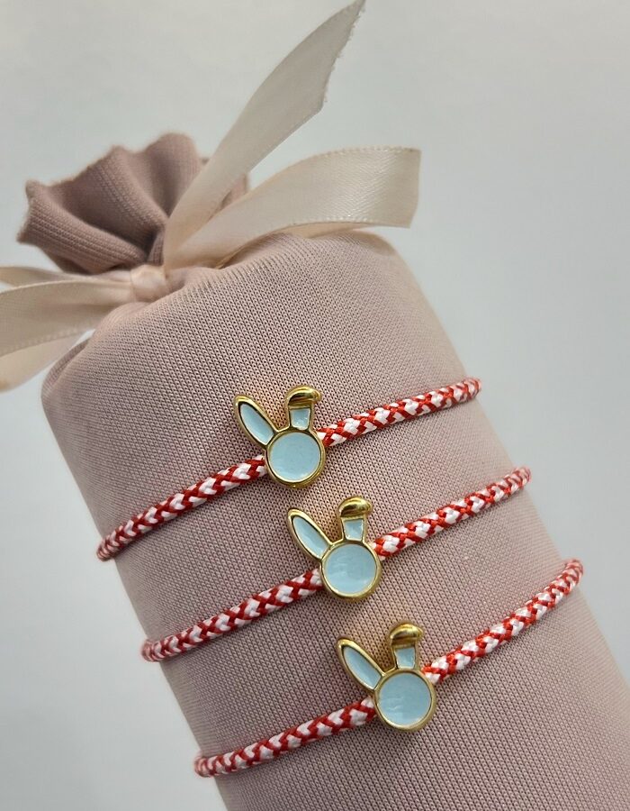 Βραχιόλι Μάρτης λαγουδάκι