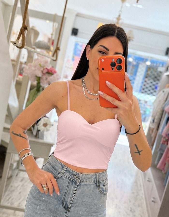 Isla μπούστο τοπ ροζ